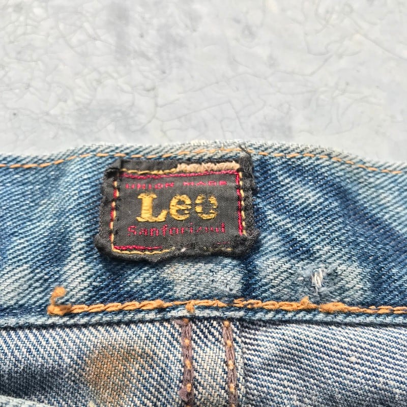 50's Lee vintage denim リー センター赤 - デニム/ジーンズ