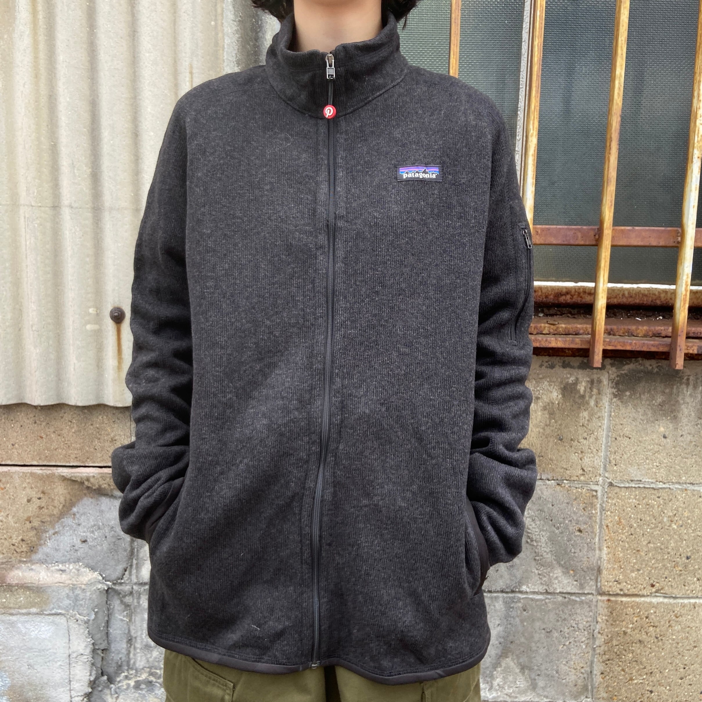 Sカラーpatagonia  メンズ   ベターセータージャケット　Sサイズ　黒