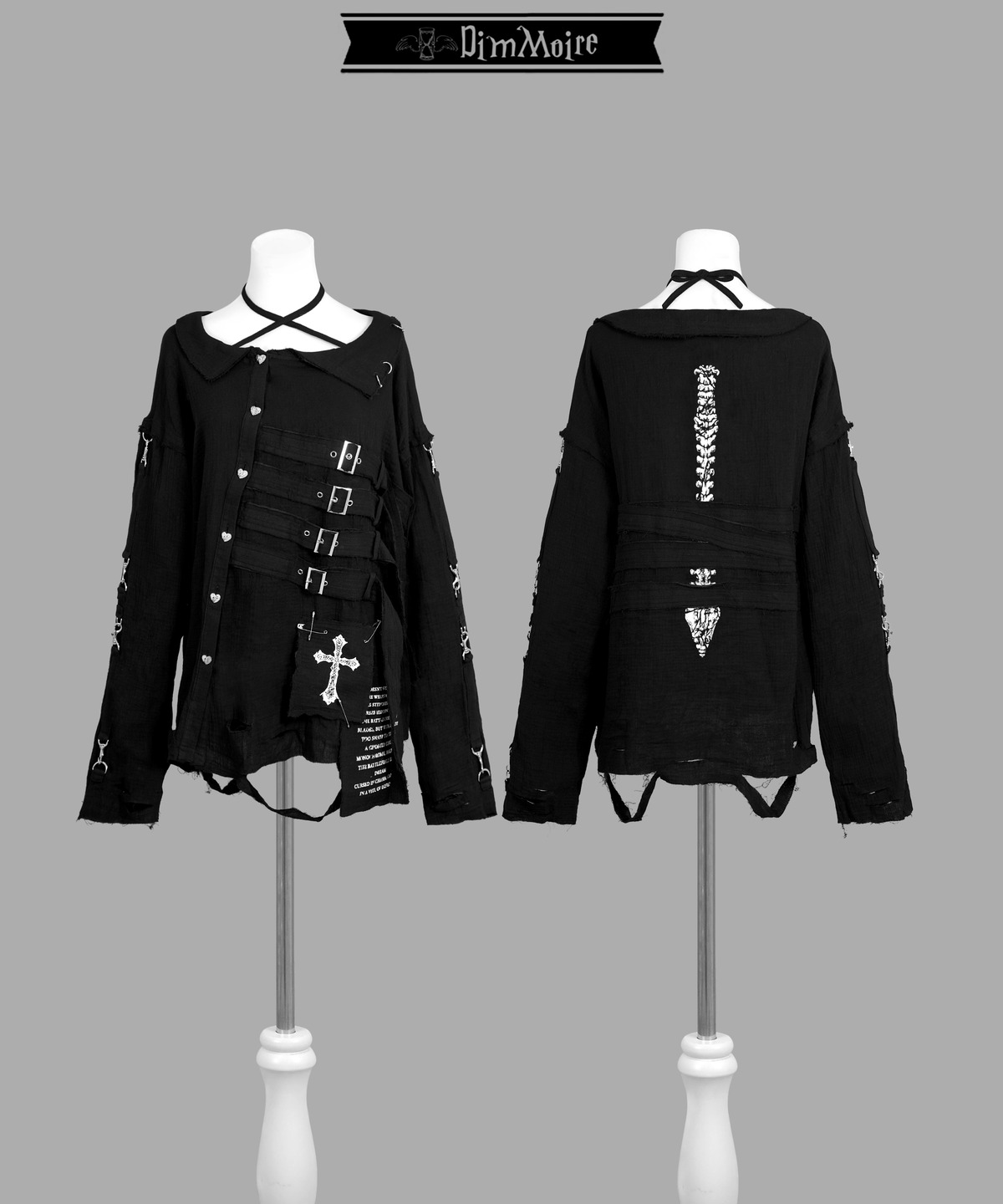 DimMoire【ディムモアール】拘束ガーゼトップス/Black 拘束ガーゼトップス【Black】 | DimMoire