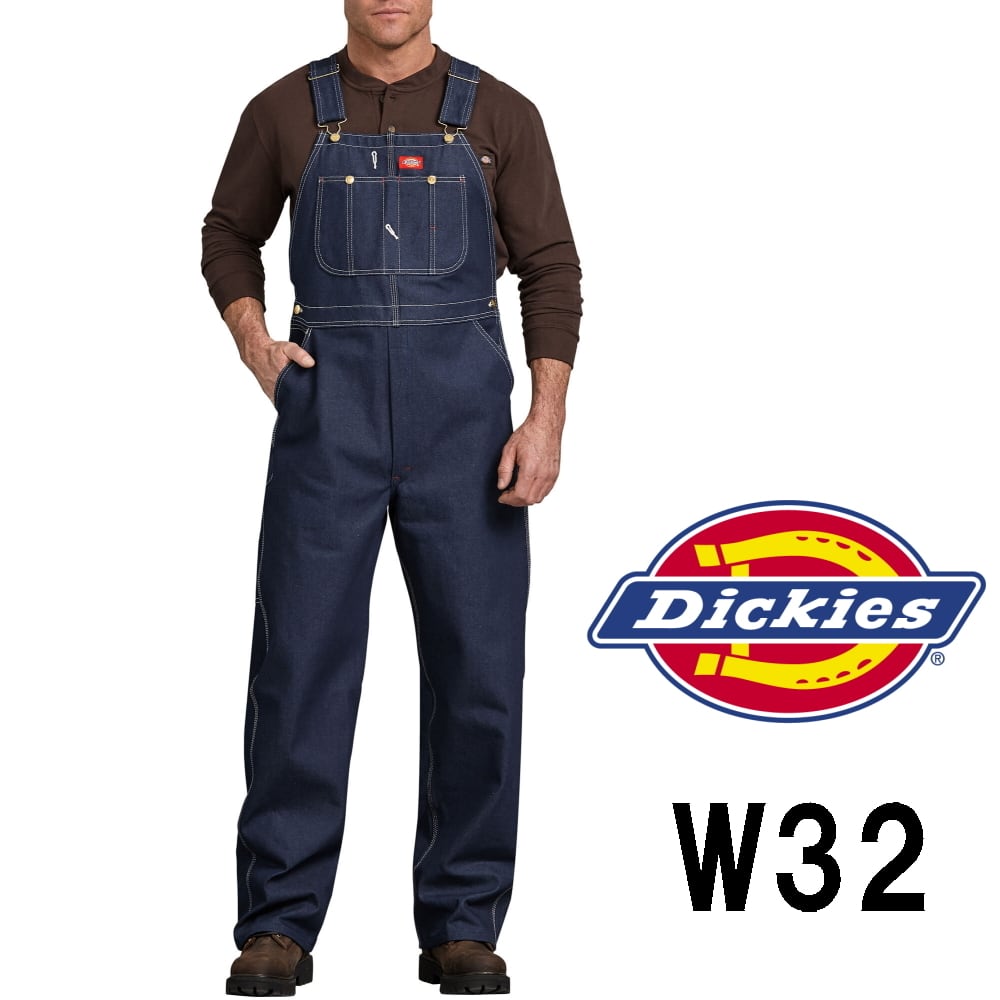 38インチ Dickies ディッキーズ オーバーオール サロペット ブラウン ...