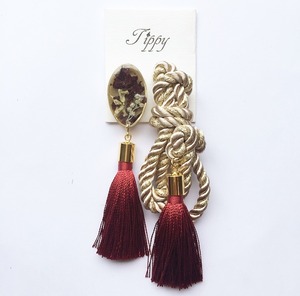 robe tassel pierce / earring