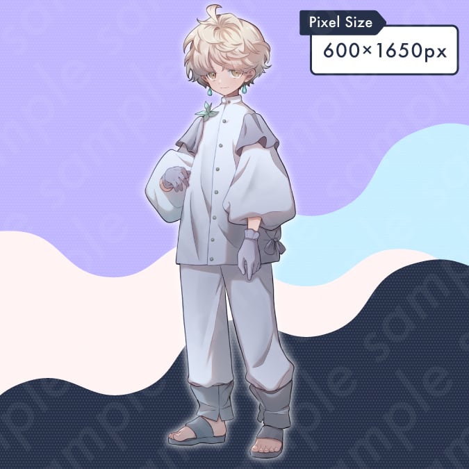 専用 手描きイラスト オリジナル 和装男子 ドローイング 専用 手描き