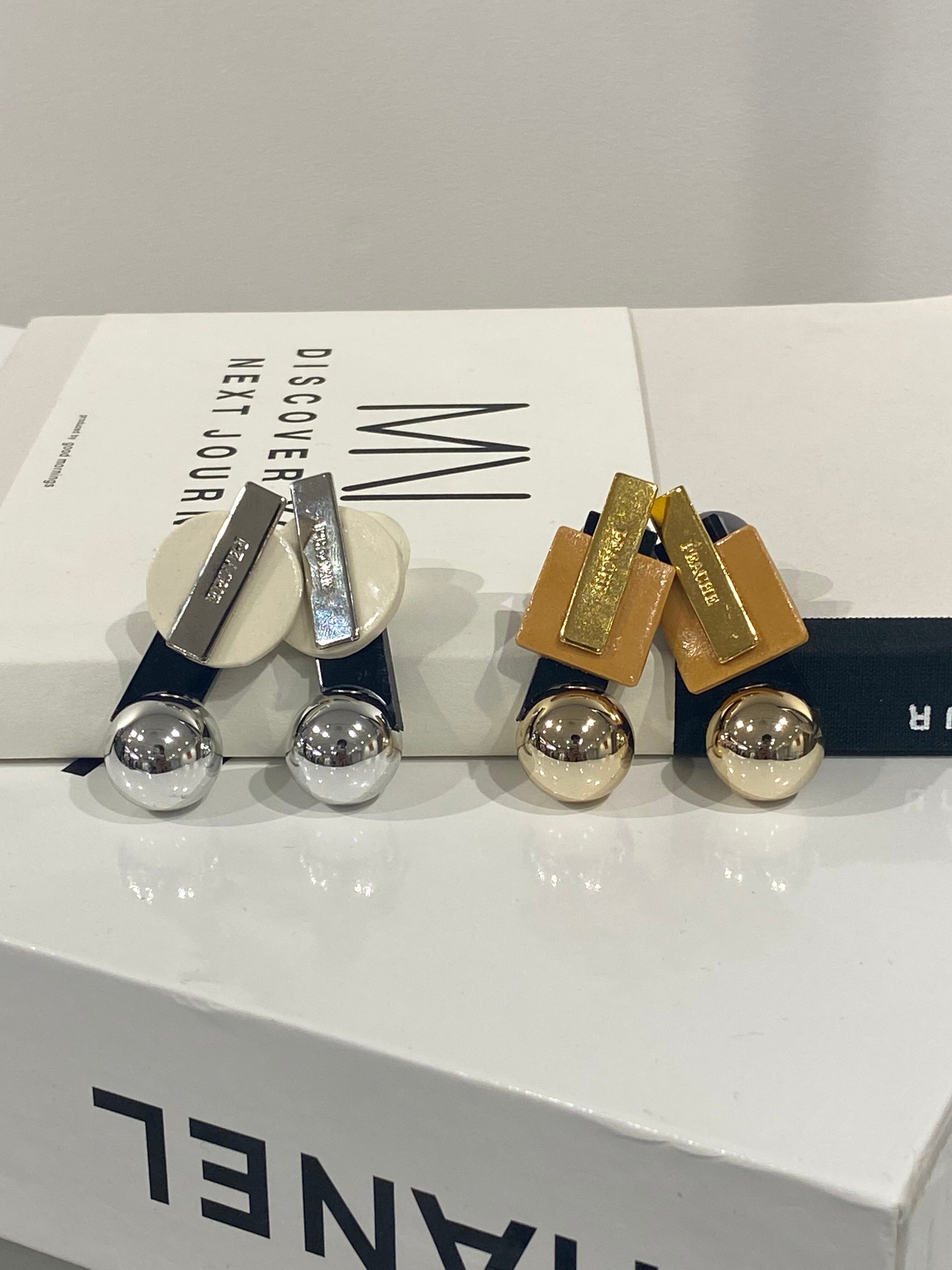 pottery gold ×orange 、silver×snow white