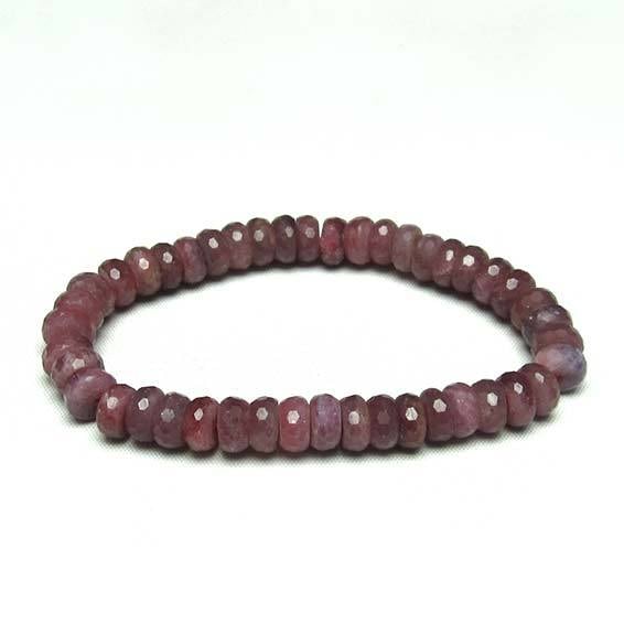 ルビー ブレスレット 9mm  111-16910