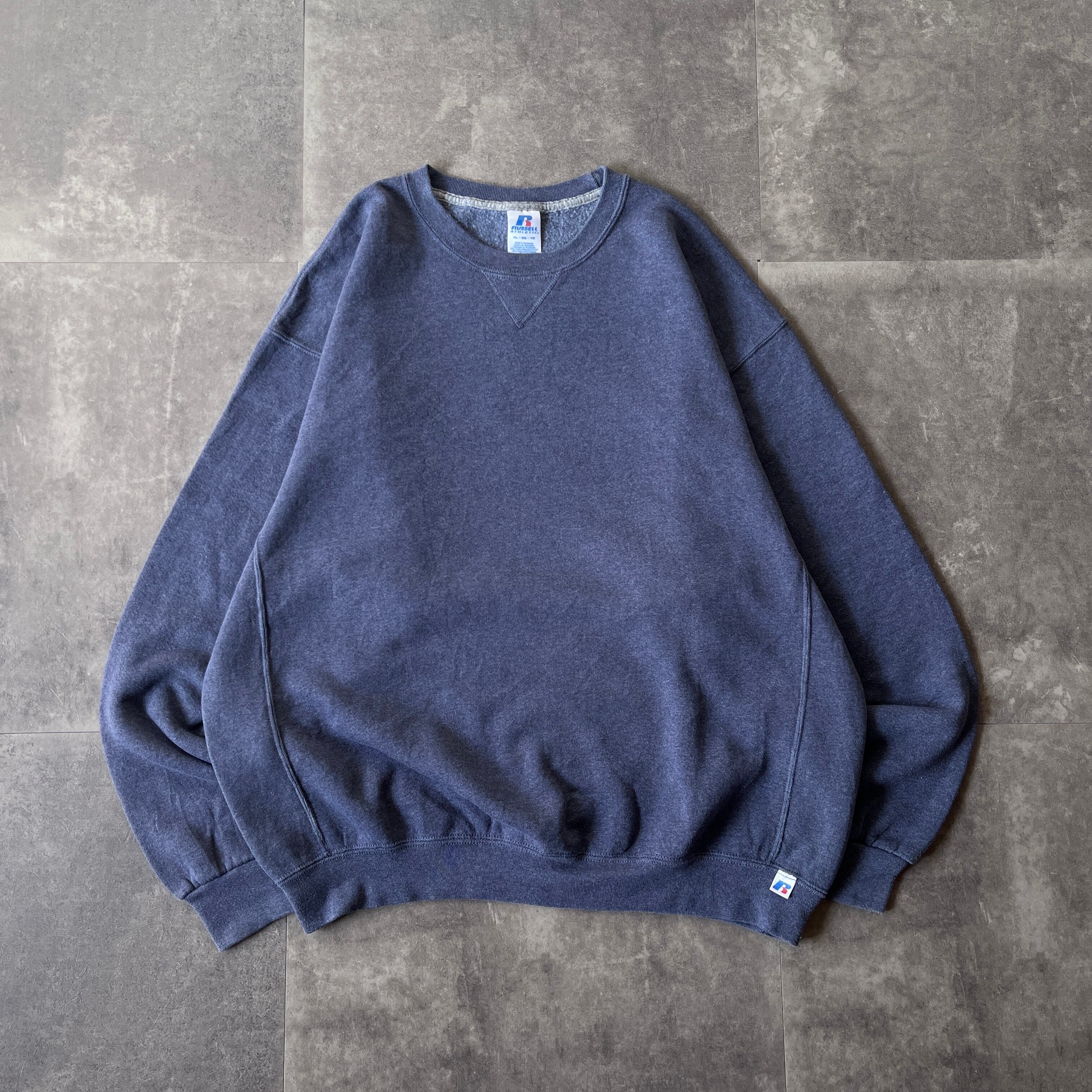 00s Champion カレッジロゴスウェット 紺 XXL A426 ラグラン 00s Champion カレッジロゴ スウェット ネイビー XXL A426