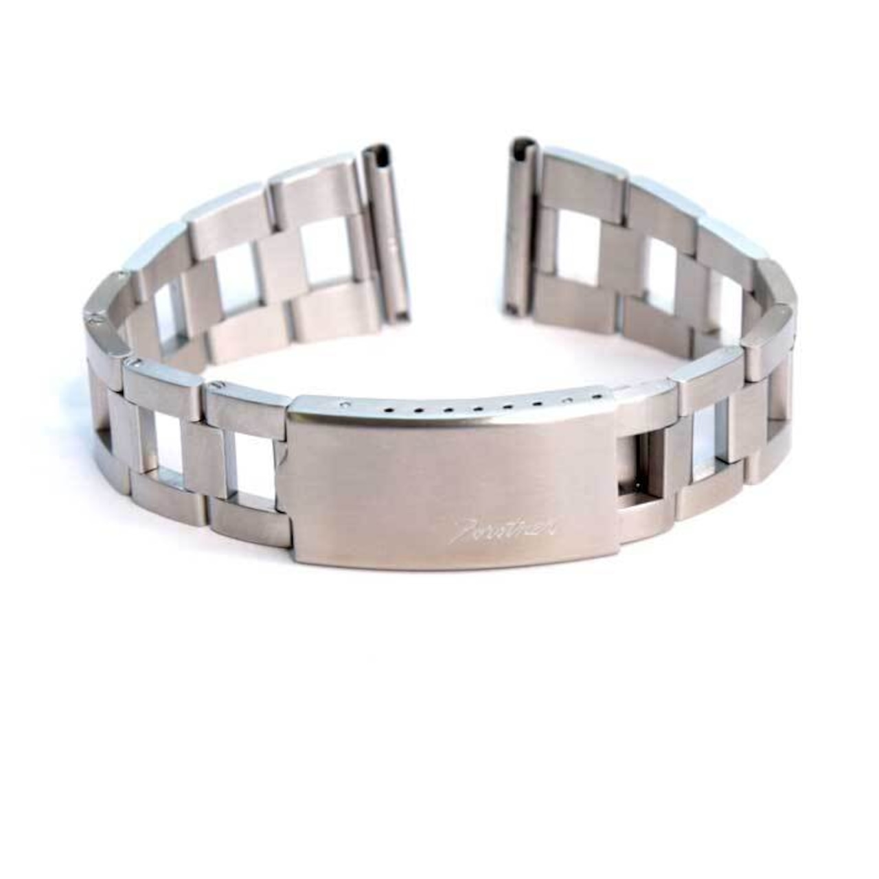 【完全復刻】The Forstner  Ladder - Stainless Steel Watch Bracelet ストレート管 18mm  腕時計ベルト