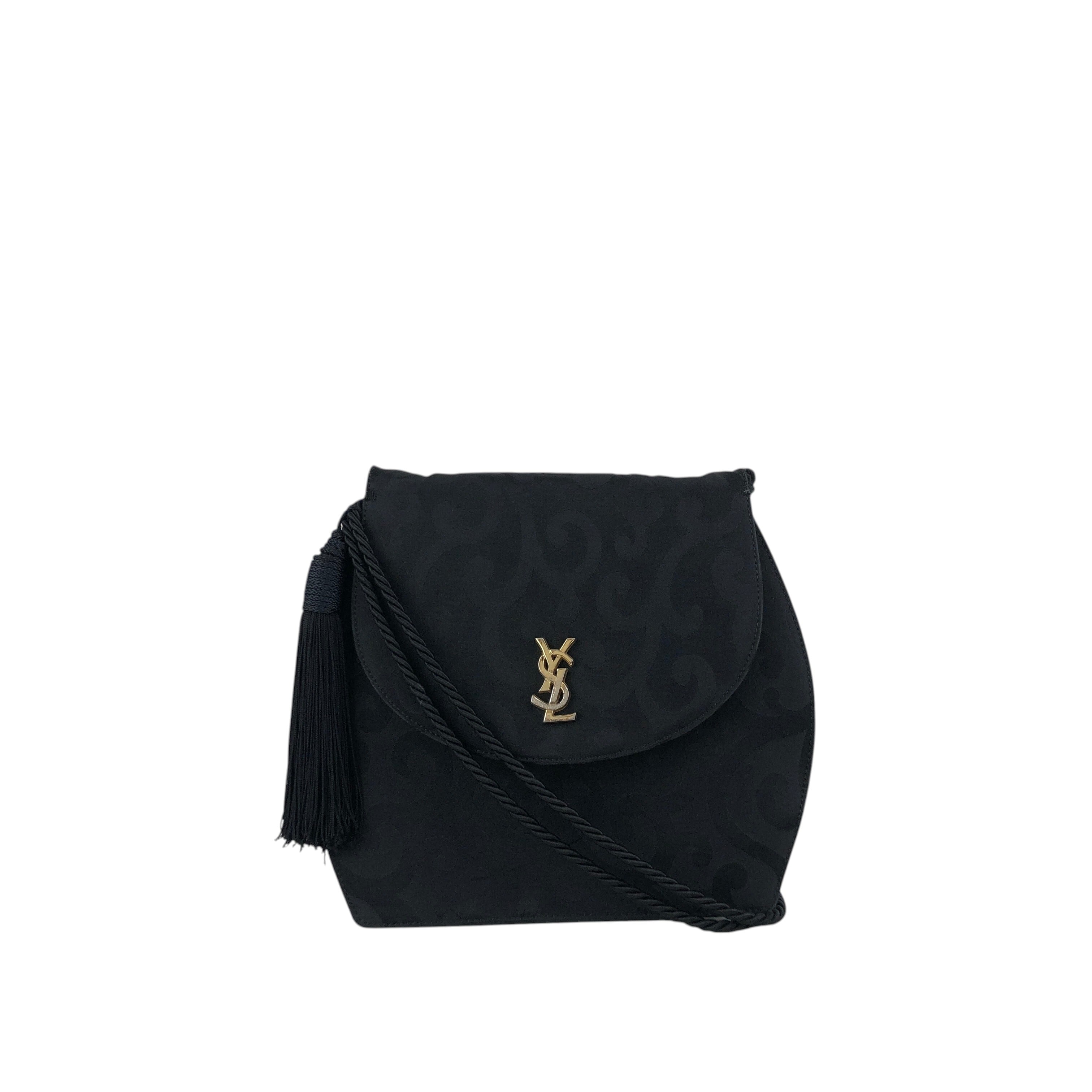 Yves Saint Laurent イヴ・サンローラン ショルダーバッグ ブラック