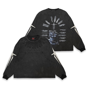 T.C.R FORCE AWAKENING L/S TEE - BLACK