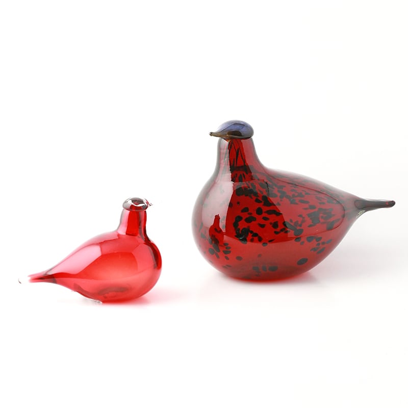 バード バイ トイッカ コマドリ クランベリー［ iittala ］ | REAL