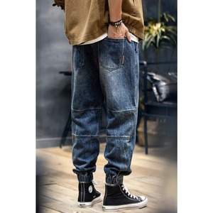 Tapered denim jogger pants 1303