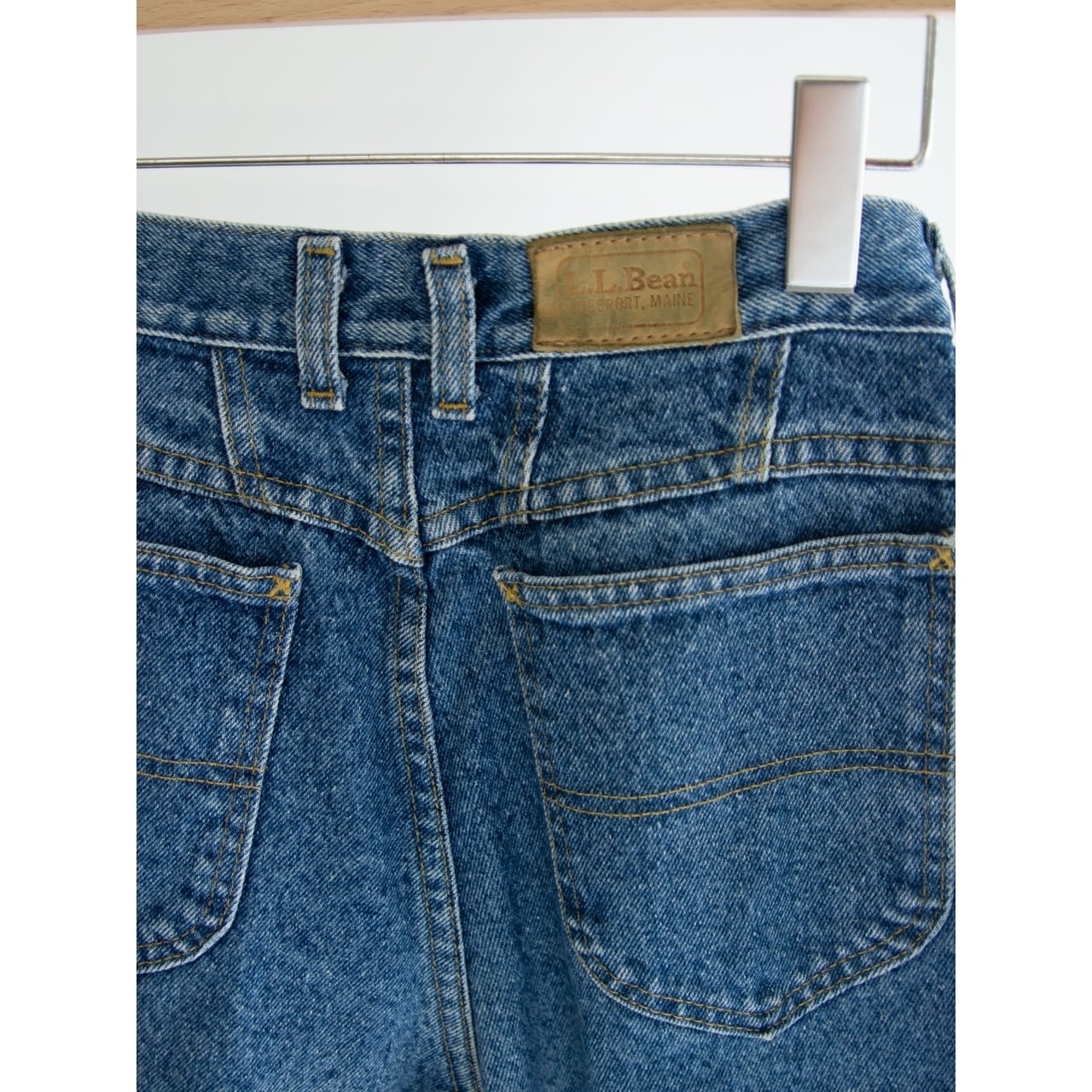 【L.L.Bean】Made in U.S.A. 80-90's Tapered Denim Pants(エルエルビーン アメリカ製テーパードデニムパンツ ジーンズ)
