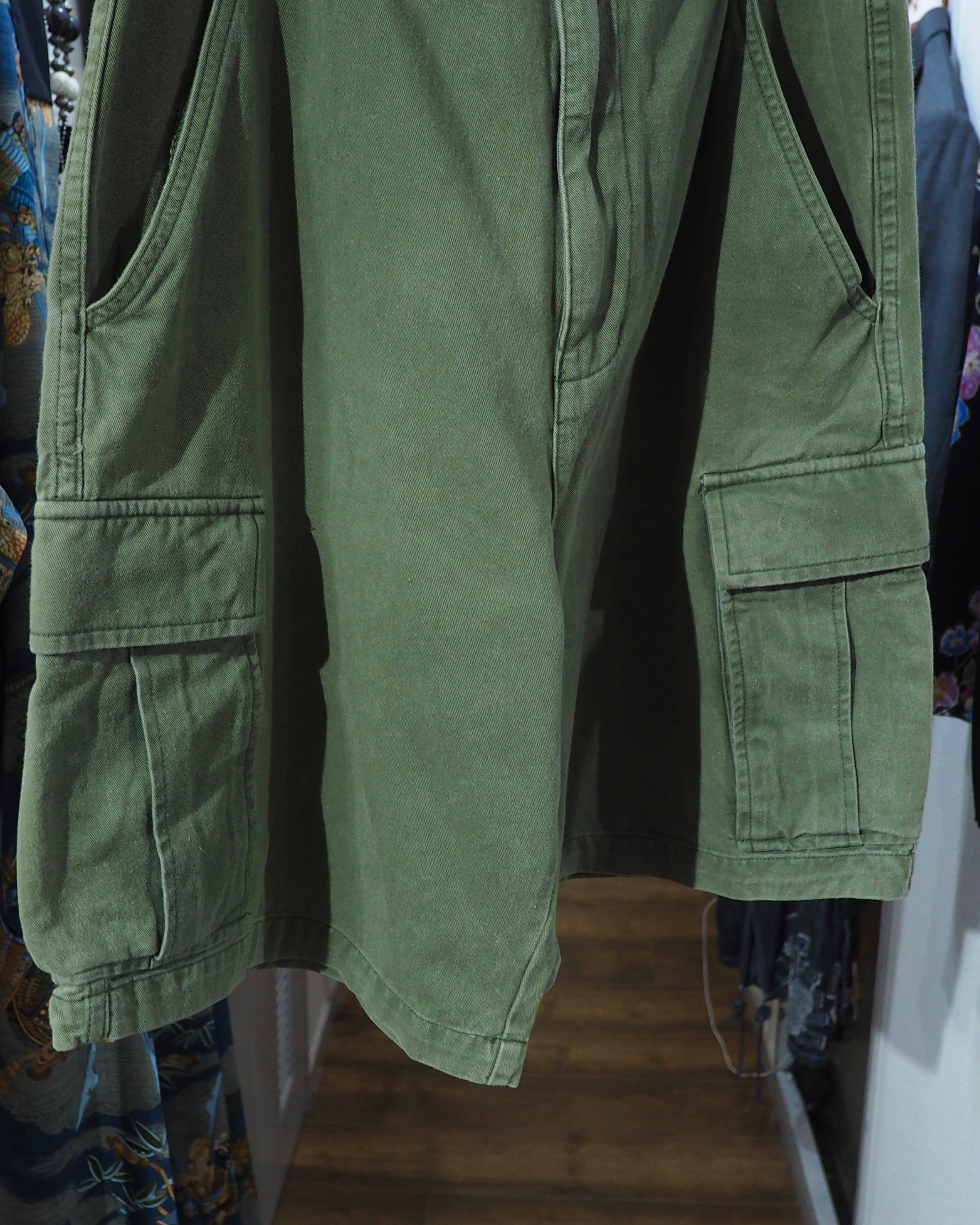 1990s" Old Stussy " vintage Wide Cargo shorts Pants