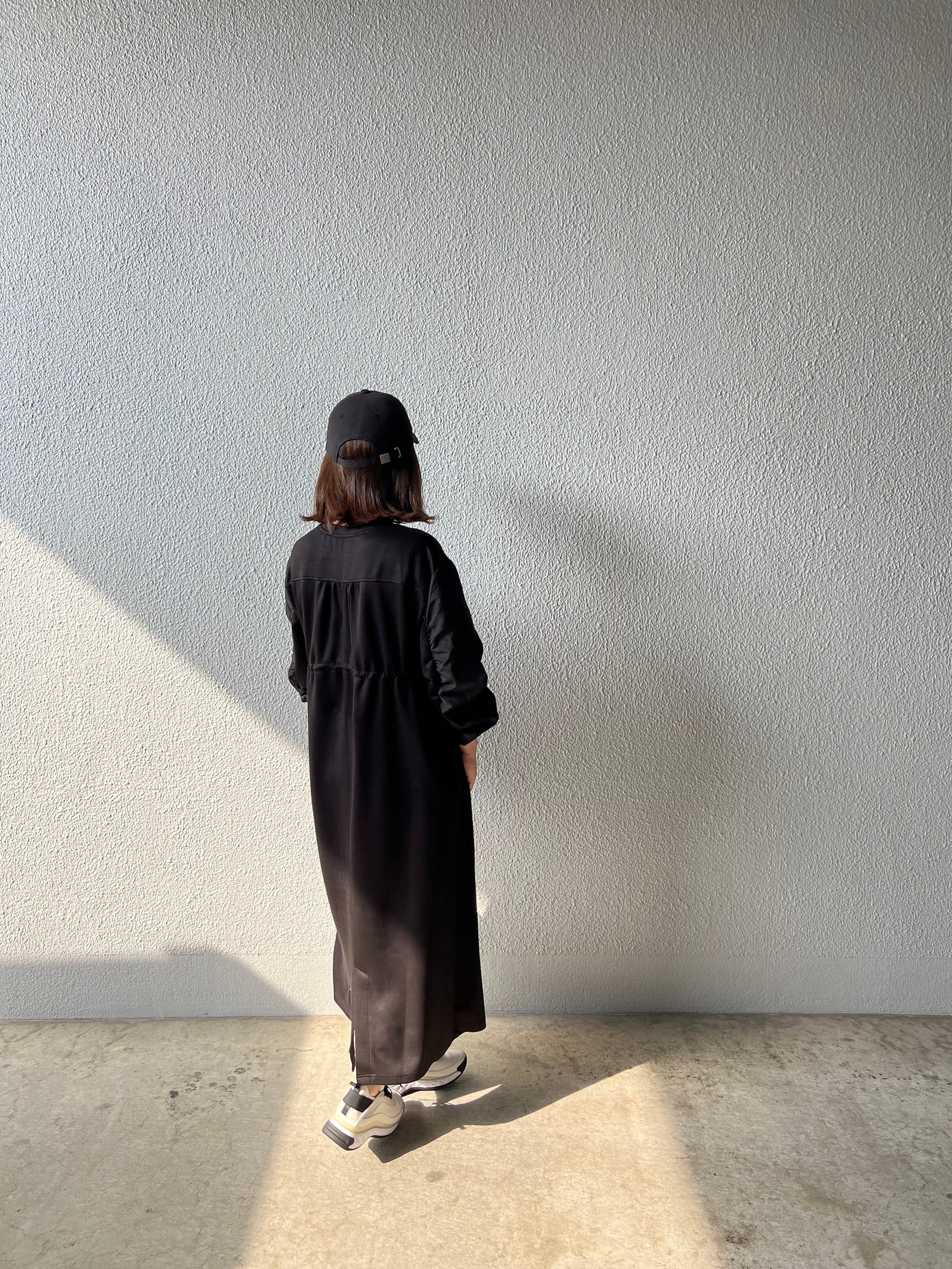 【SELECT】ポンチミリタリードロストタックワンピース 35-0733