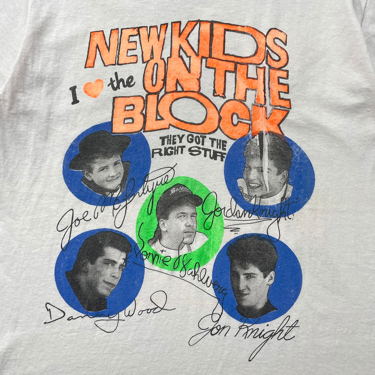 80S 1989年 USA製 New Kids on the Block ニューキッズオンザブロック