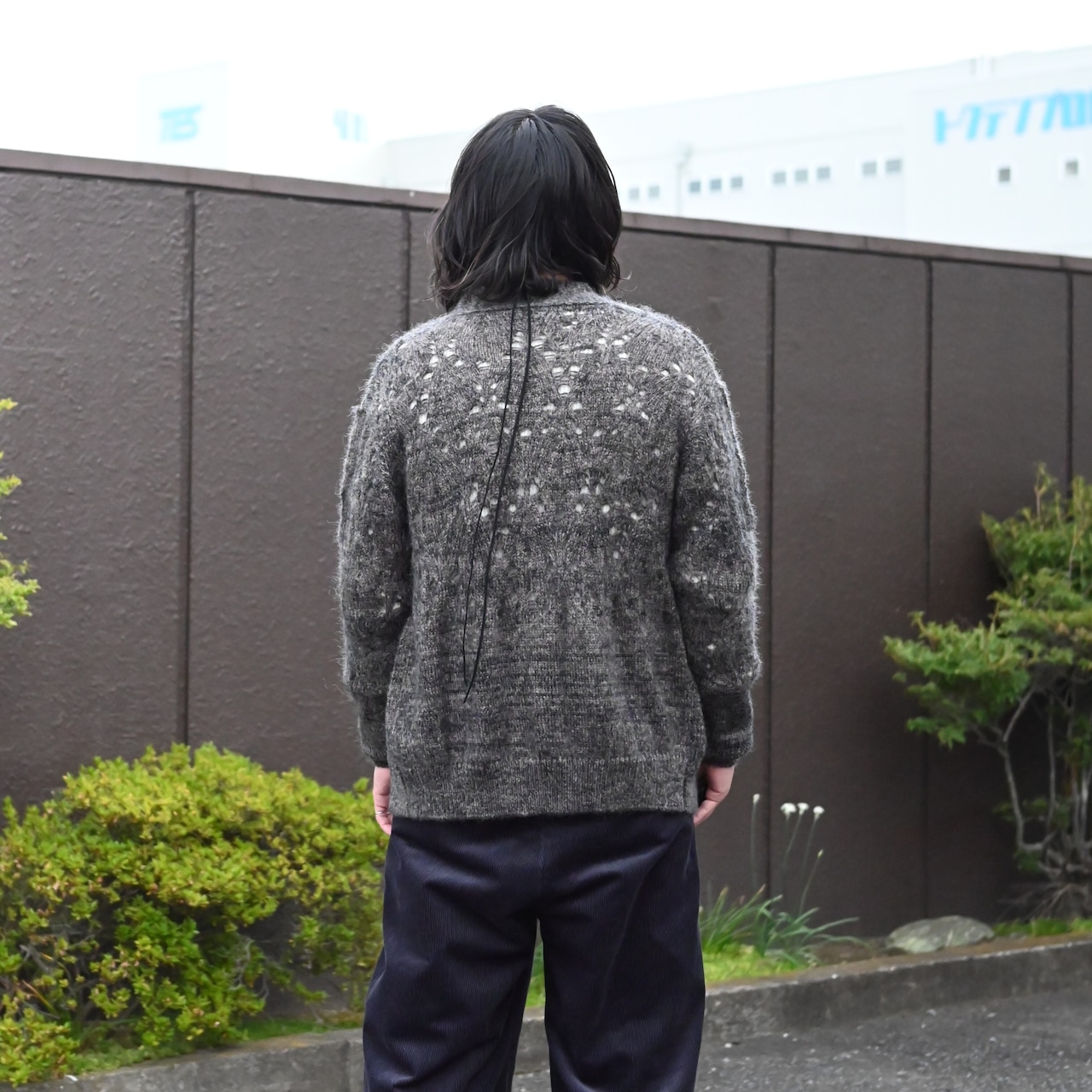 Leh / Mohair Knit Cardigan
