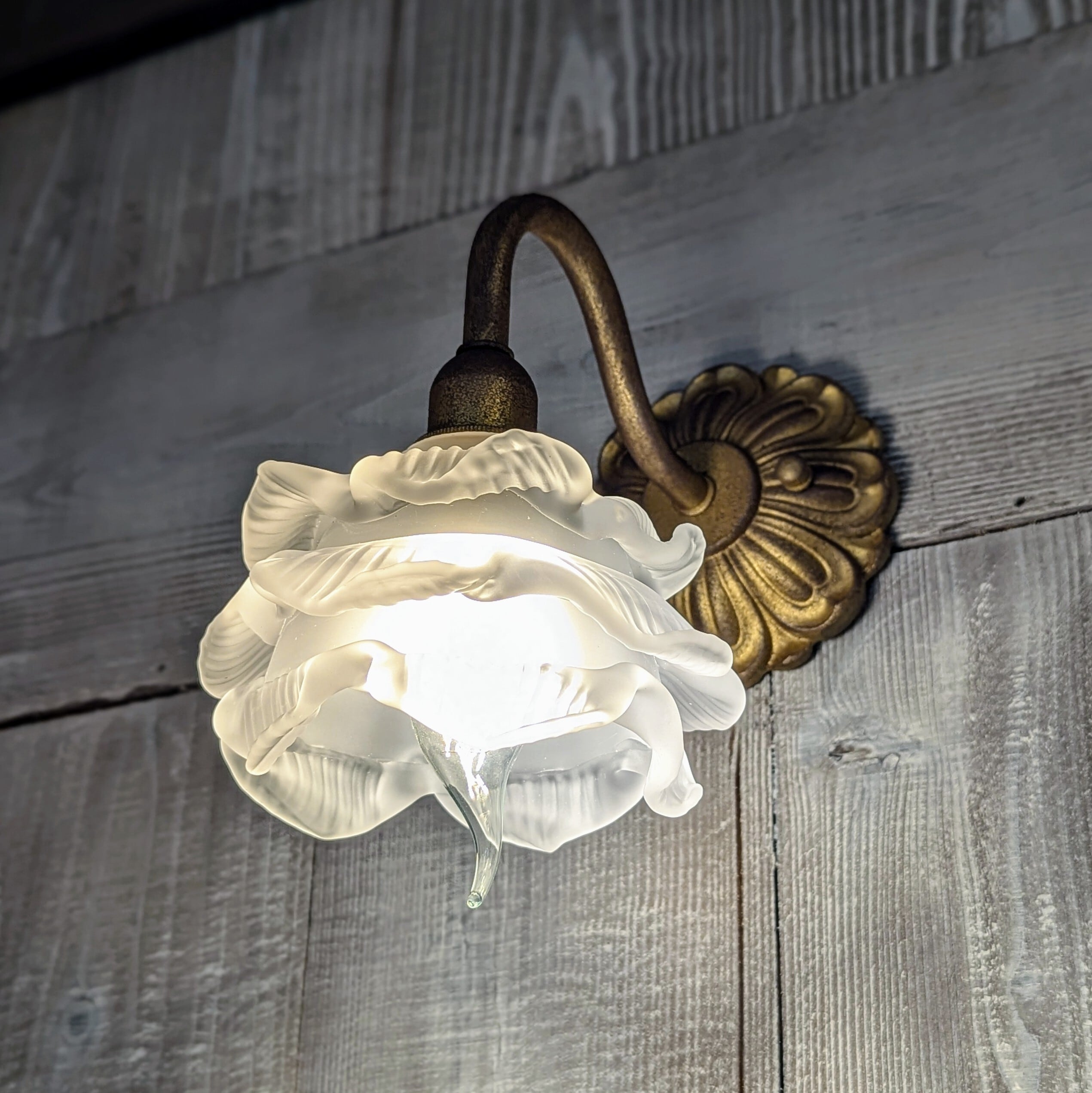 ローズシェードブラケットライト【受注生産】 | Odoson Workshop