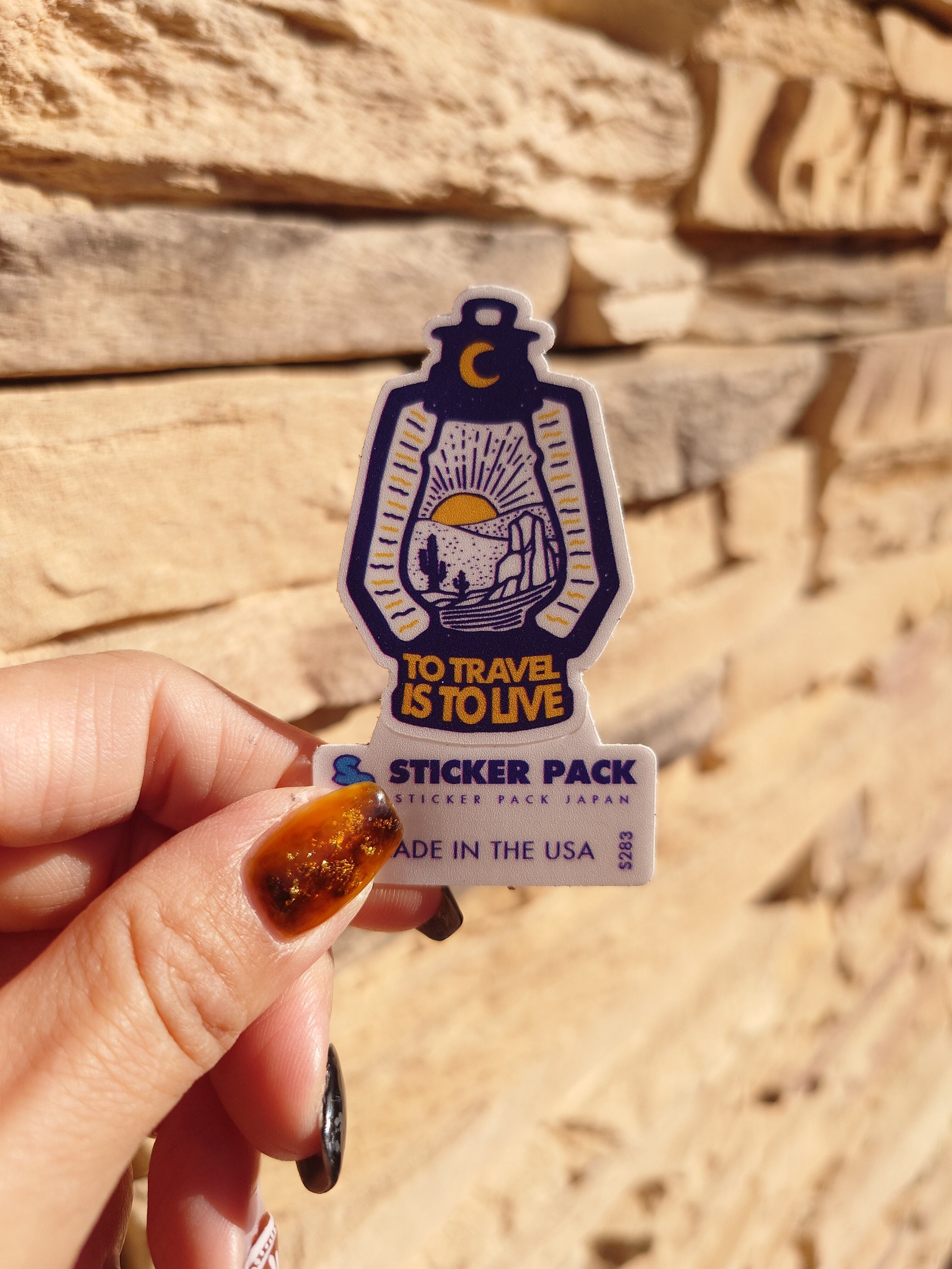 【STICKER PACKステッカーパック】トラベルランタン S