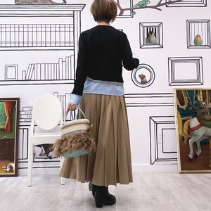 デザインニットカーディガン