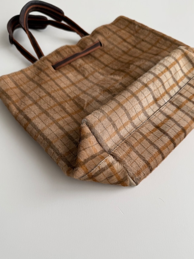 FW1999 MIU MIU UNBORN CALF HAND BAG