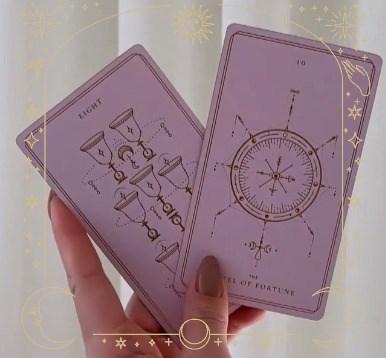 タロットカード　Soul cards SOUL CARDS TAROT DECK LAVENDER LUCK / ソウルカードタロット