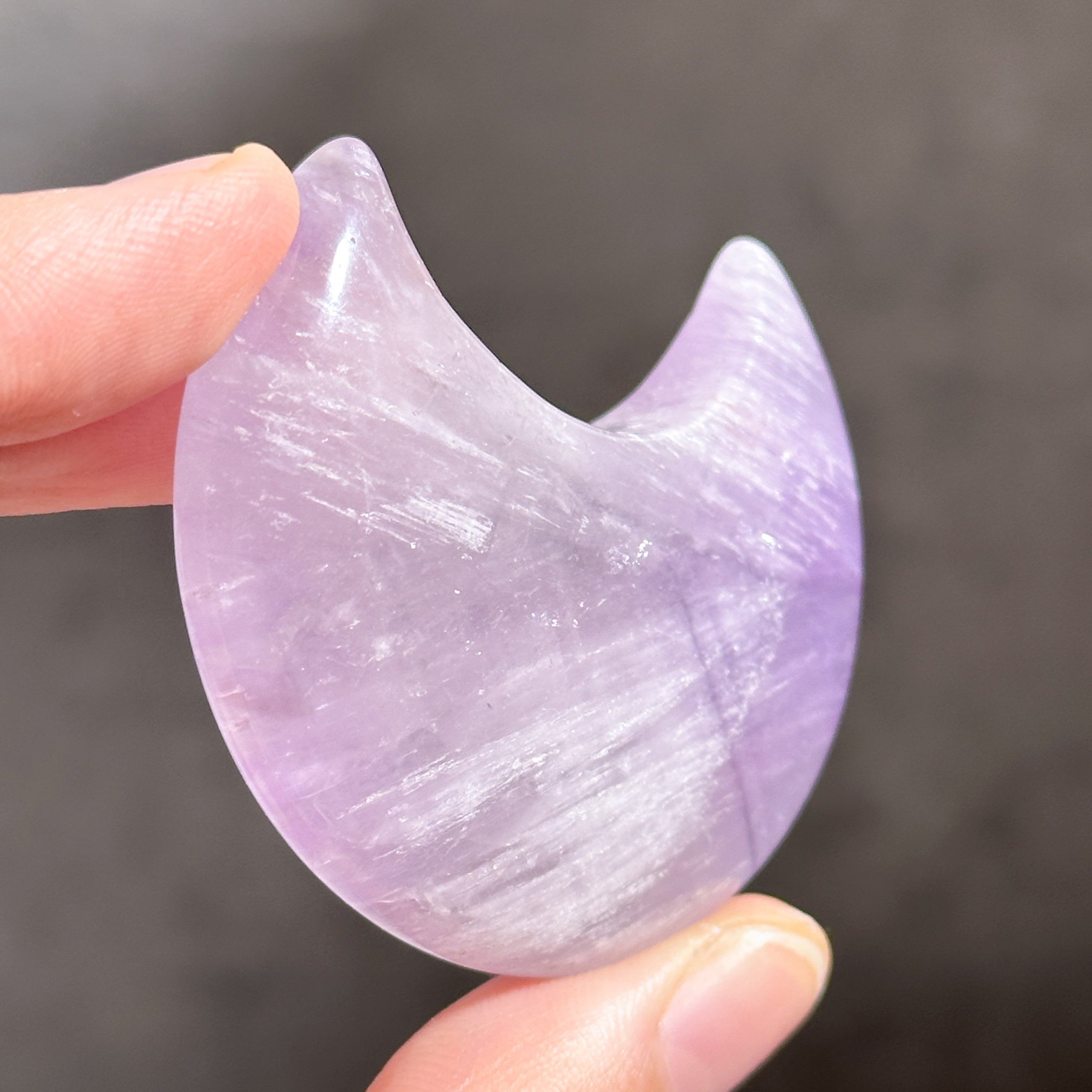 アメジスト 三日月04◇ Amethyst ◇天然石・鉱物・パワーストーン