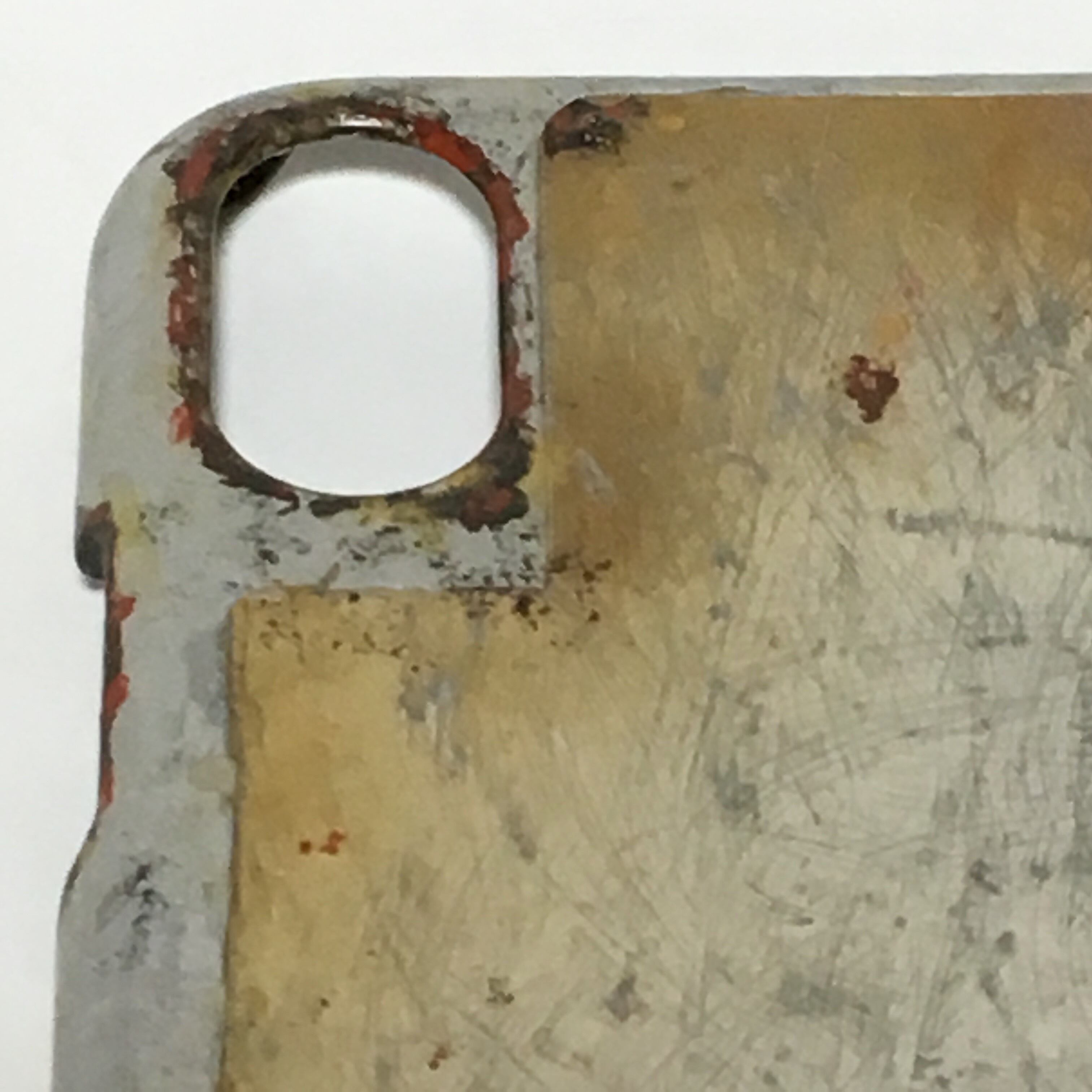 強化サビ塗装ブリキプレートTTTS iPhoneXR対応ケース | vintage works