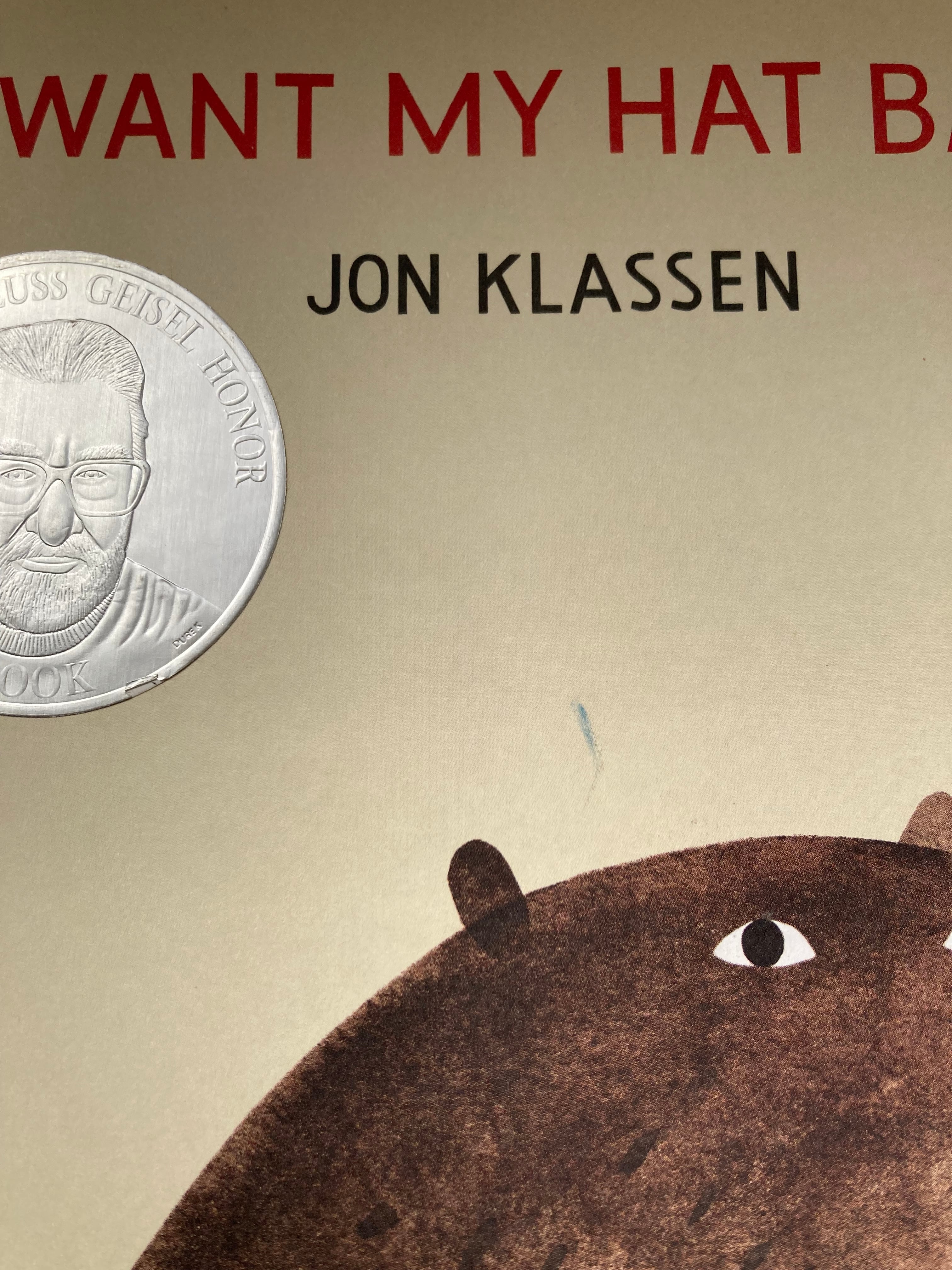 I WANT MY HAT BACK(どこいったん?)