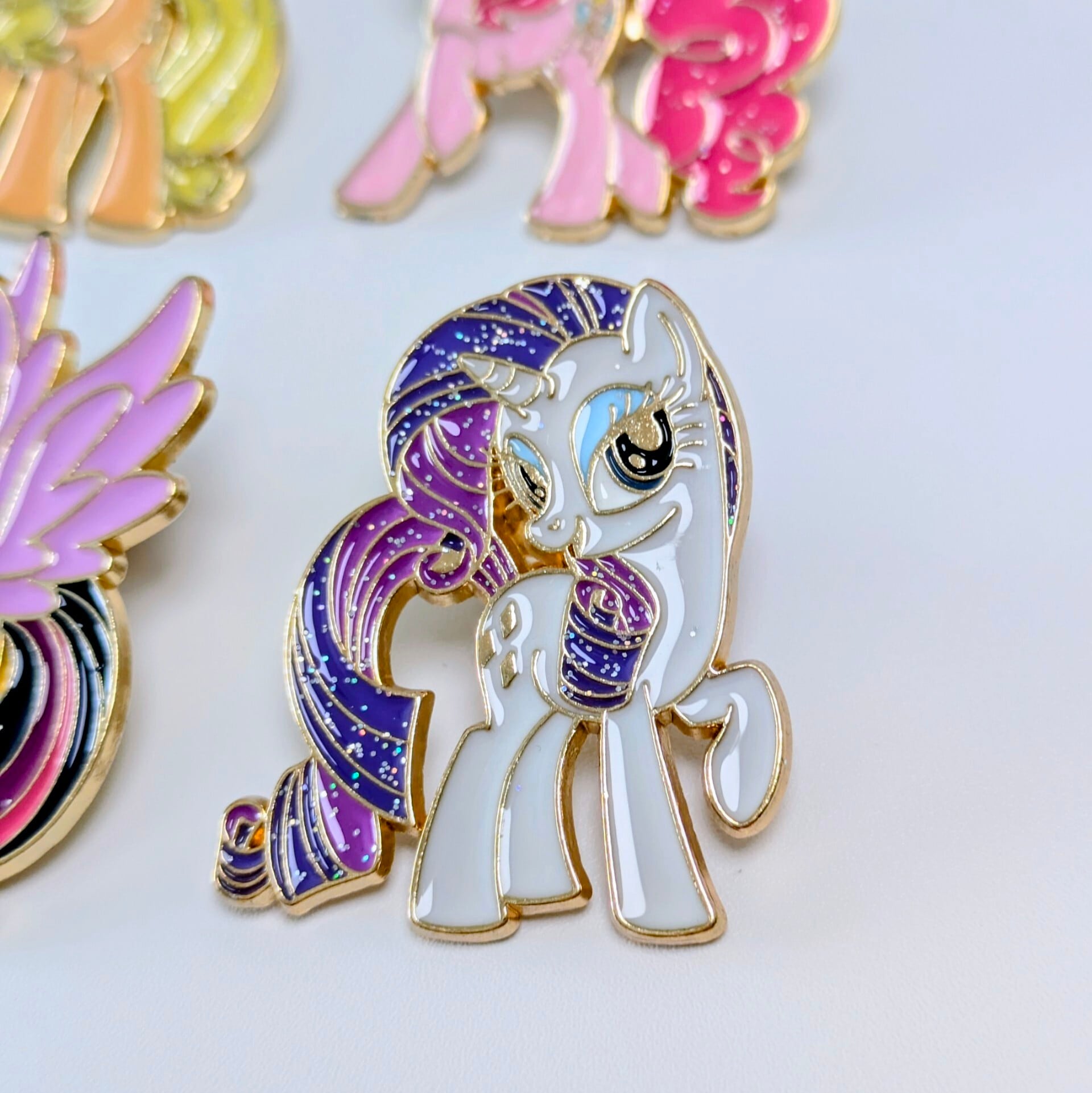 送料無料! ★ピンズ PINS★ピンバッジ 【 My Little Pony(マイリトルポニー ) 】 6Pセット〚アメリカン雑貨 アメトイ〛
