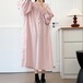 2色/リボンネックボリューム袖ワンピ ・12656