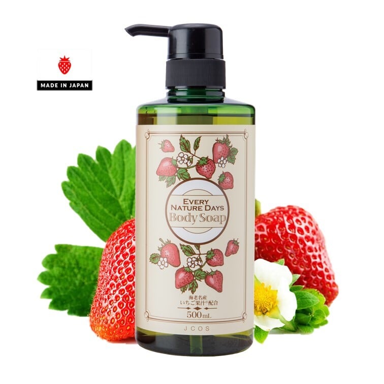 EVERY NATURE DAYS いちごシャンプー500mL | END.ネットショップ