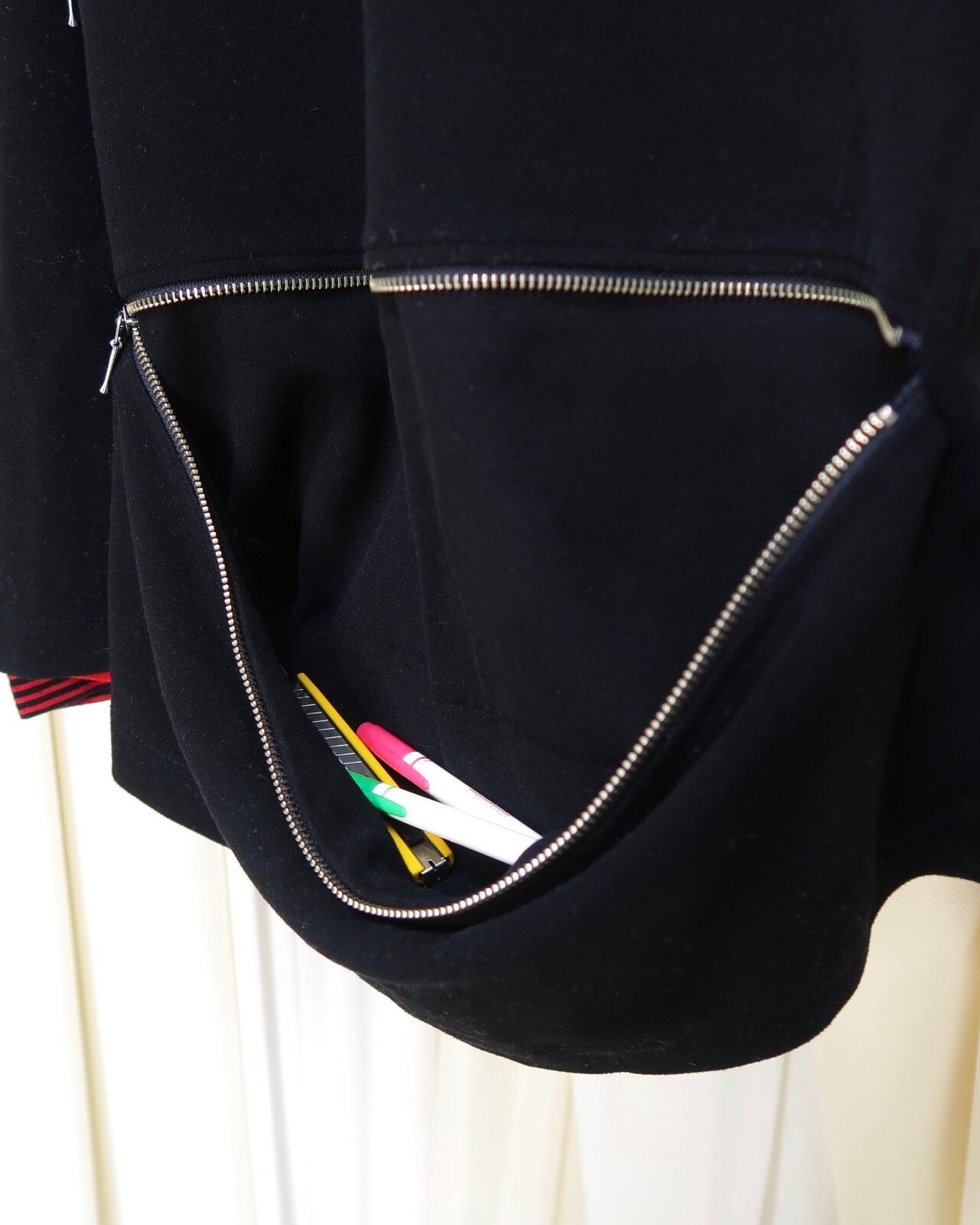 1990s YASUSHI DOI zip design tops | gamustore