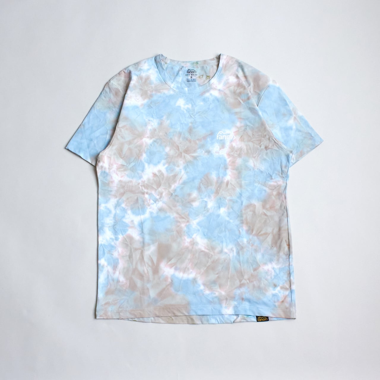 ranor (ラナー )TIE DEYING T-SHIRT  -BE×SAX メンズレディースランニングTシャツ