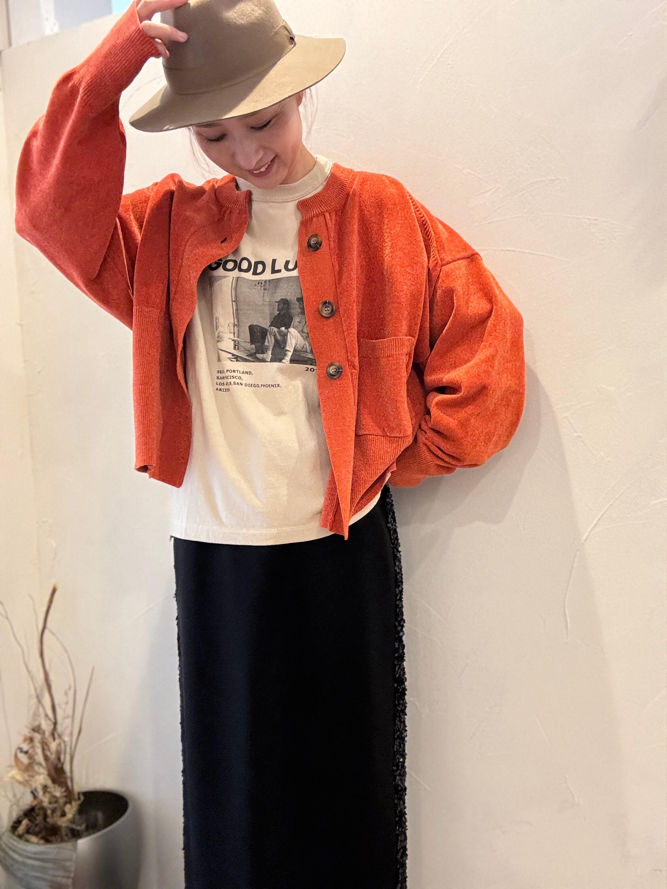 【CHIGNON】モールヤーンロングリブＣＤ　9745-316LA