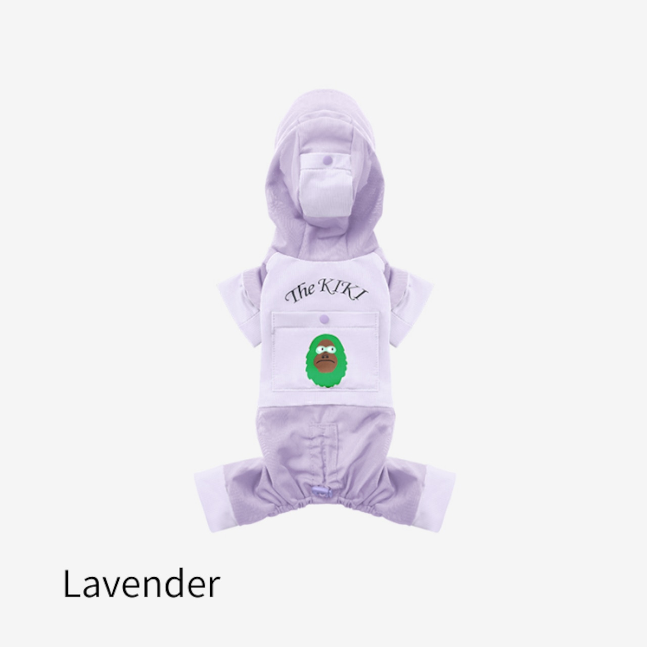 【puppygallery公式】Kiki mesh cooling jumpsuit 2XL-3XL