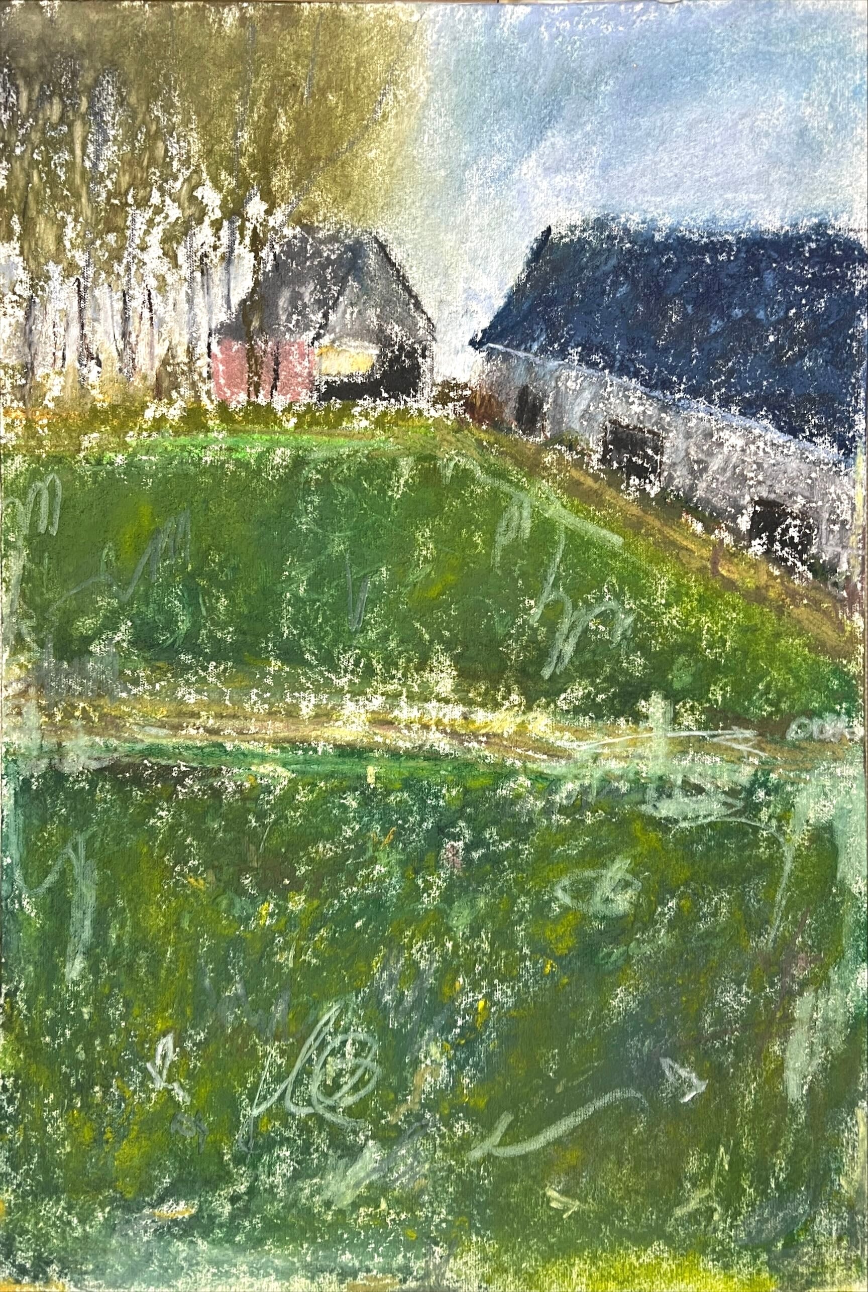 傍島康弘 リトグラフ。