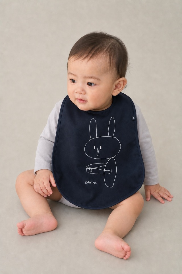 〈 mina perhonen 26AW 〉 please, thank you “スタイ” / AEA7407P / navy