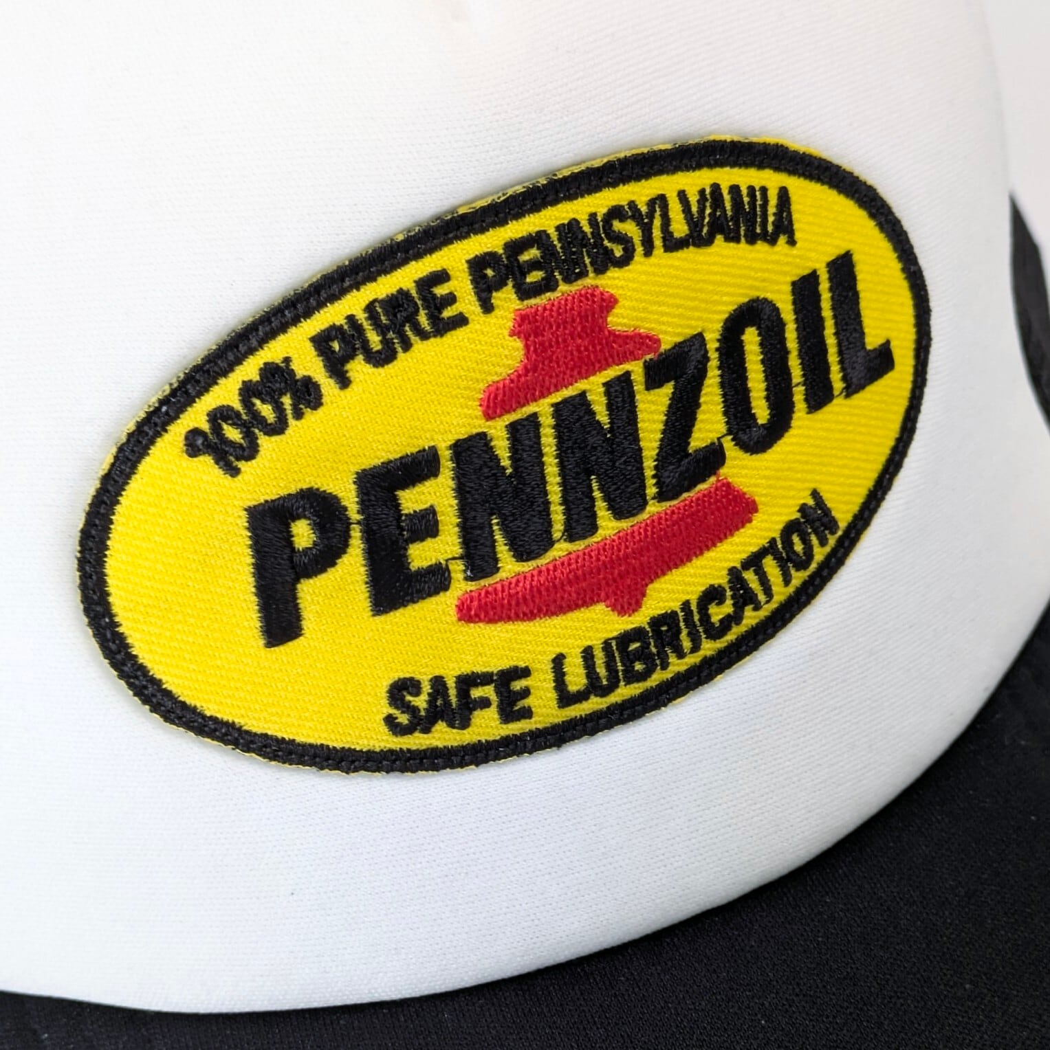 【 Mesh Cap / メッシュキャップ 】 Pennzoil（ペンズオイル / ペンゾイル）/ BLACK / レーシングキャップ / ベースボールキャップ 〚アメリカン雑貨 アメトイ〛
