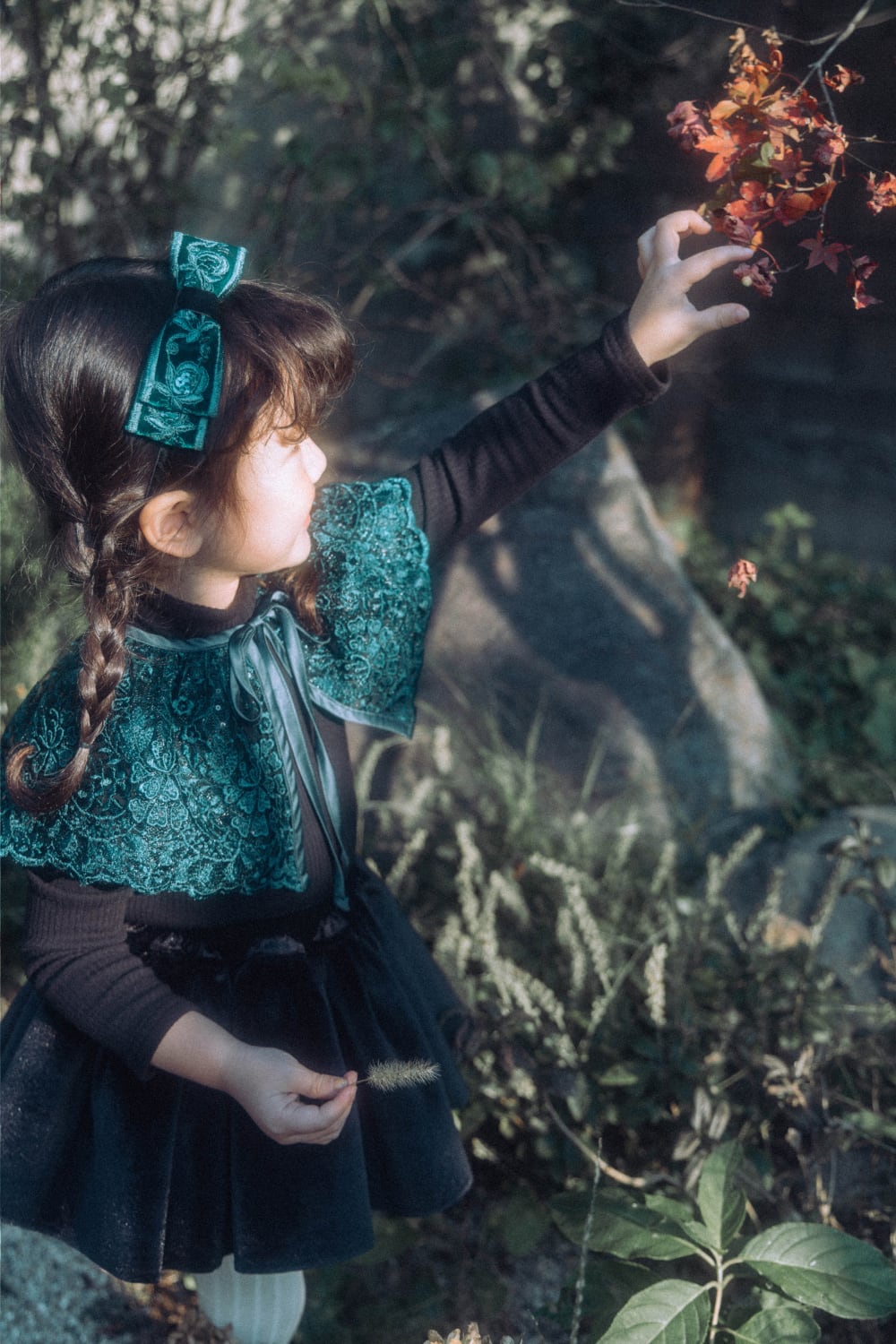 即納»«wonny ribbon» Twinkle cape 2colors | 子供服 capucapu