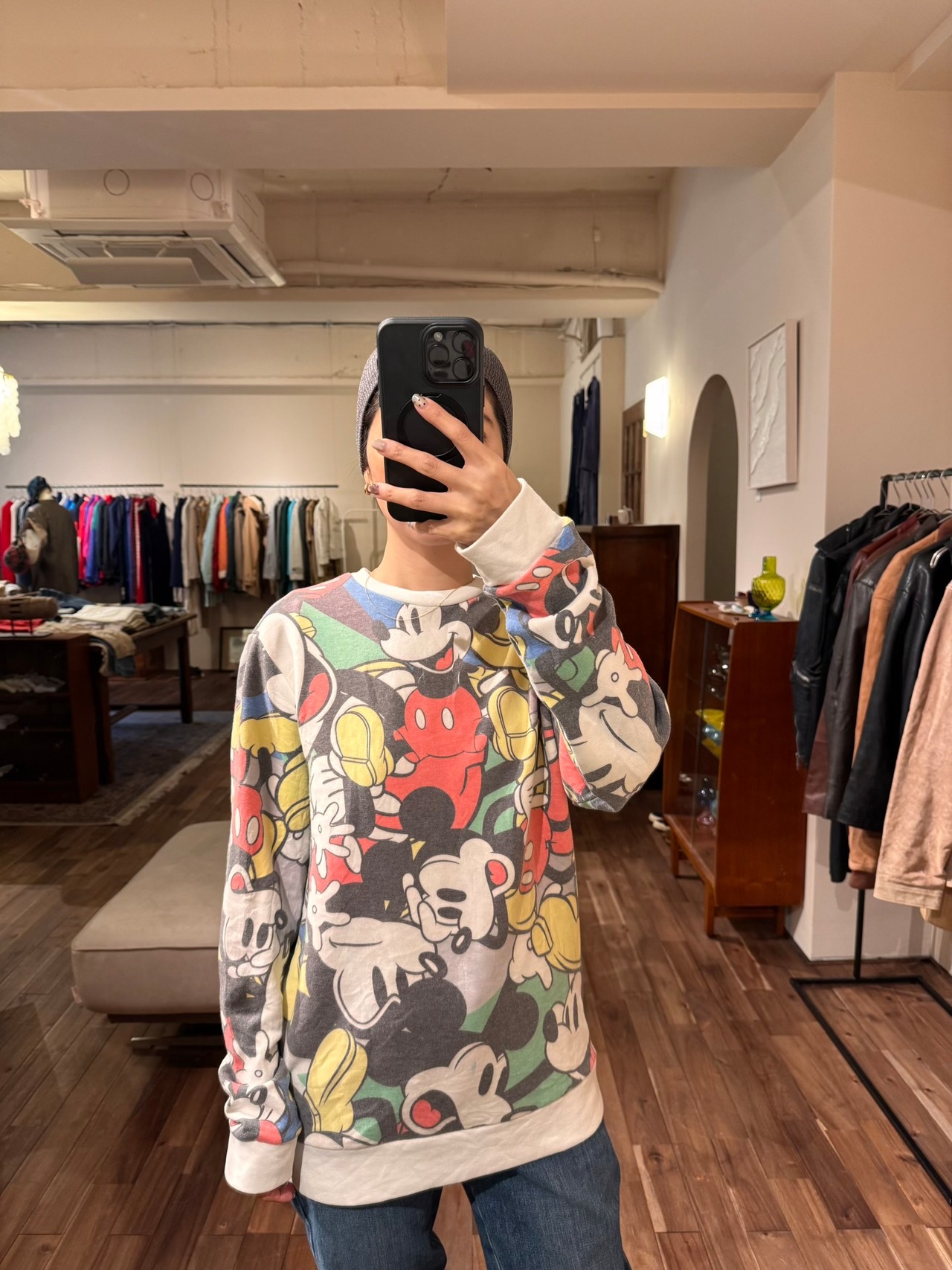 MICKEY MOUSE スウェット