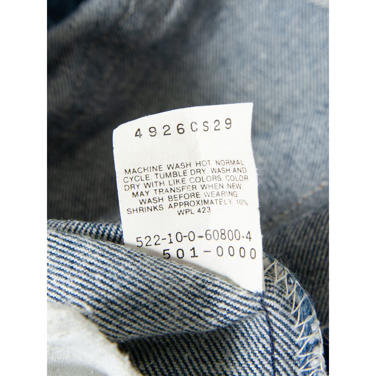 【LEVI'S 501】Made in U.S.A. straight denim pants W29 L33(リーバイス アメリカ製 ストレートデニムパンツ ジーンズ)10d