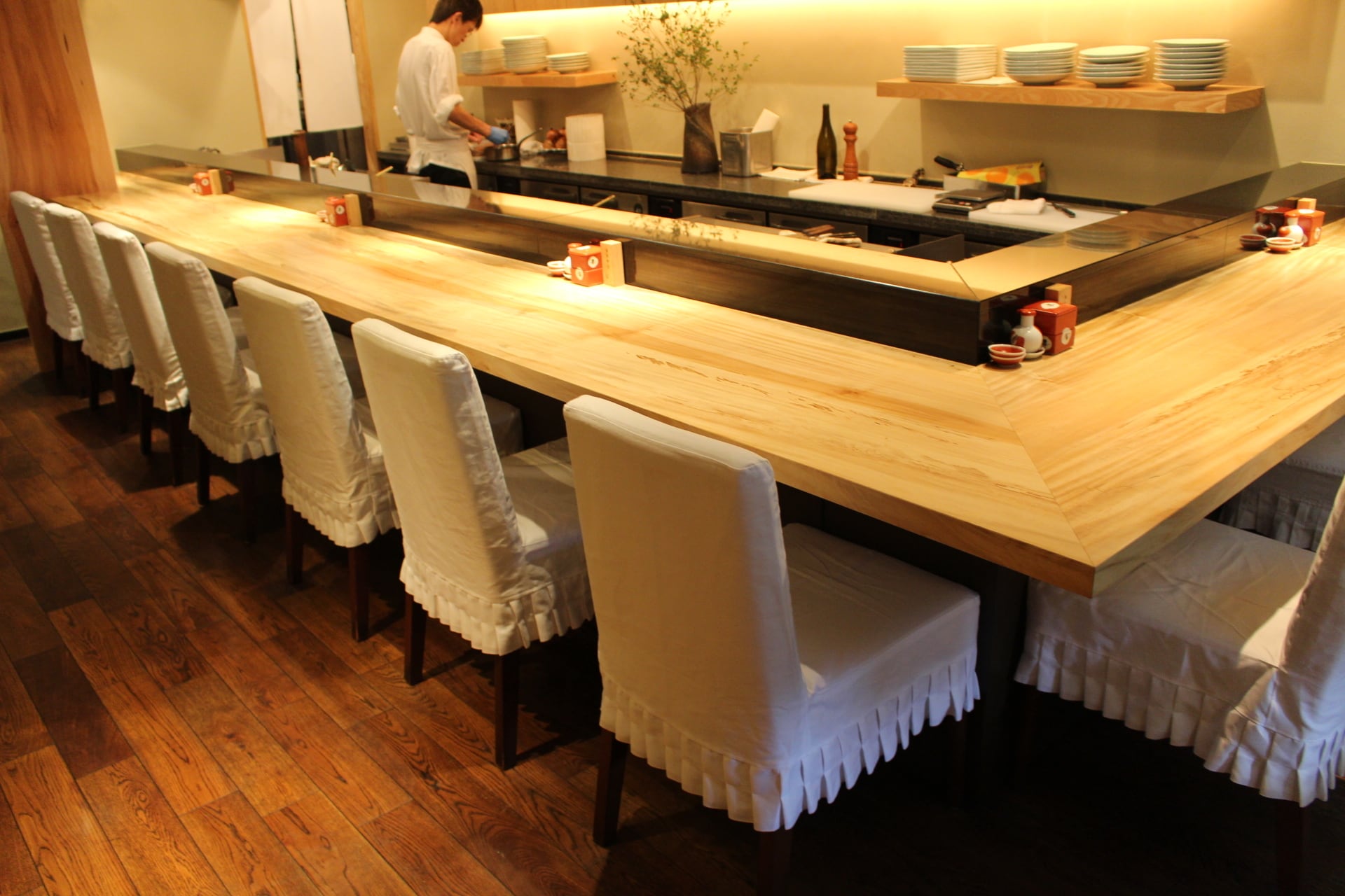 カウンターテーブル 一枚板 カウンター (一枚板） オーダーイメージ | 千年家具 - 一枚板 テーブル