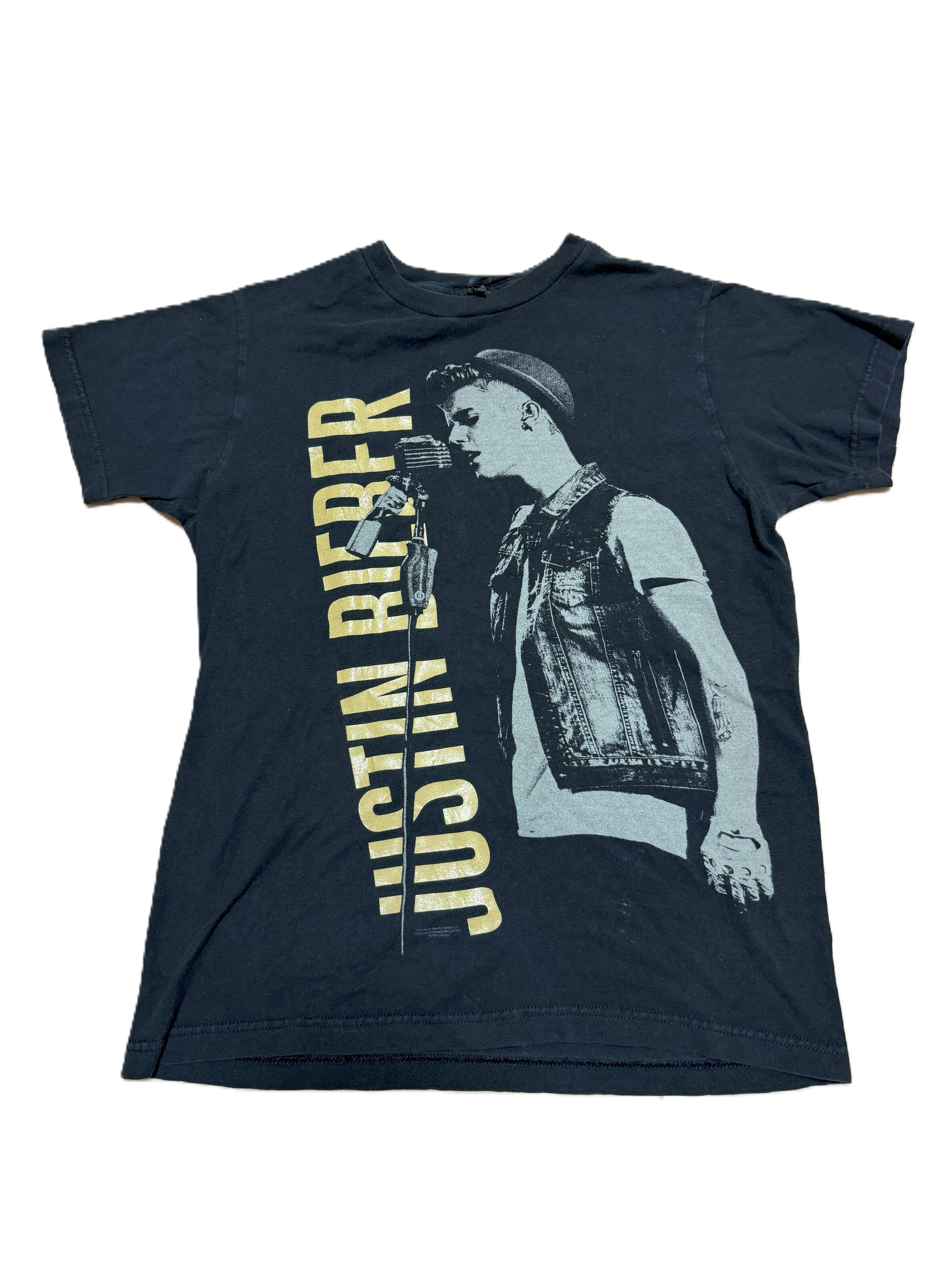 ジャスティンビーバーTシャツ　ツアーTシャツ アーティスト】ジャスティン・ビーバー ツアーTシャツ S Justin Bieber