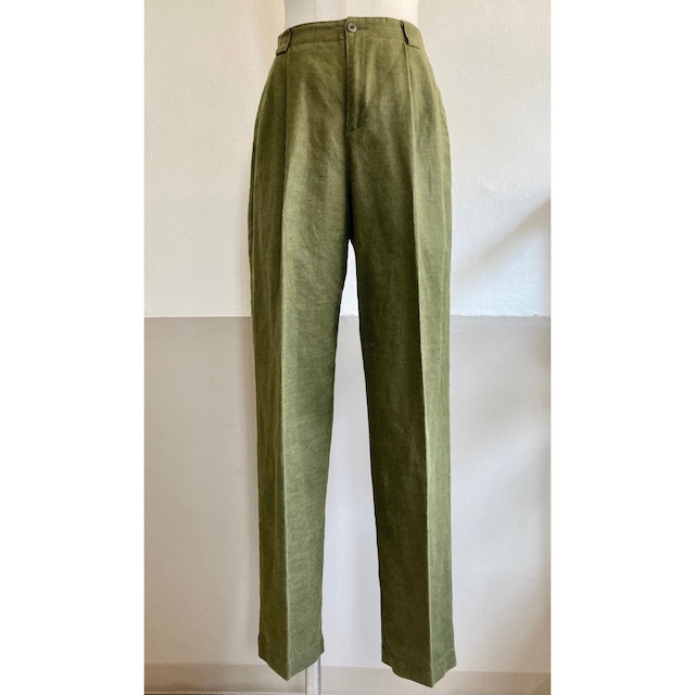 "Liz Claiborne" High Waist Tapered Tuck Pants