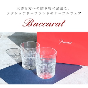 New BACCARAT バカラ ナンシー タンブラー ペア 2811580 ミディアム グラス クリスタルガラス 新品