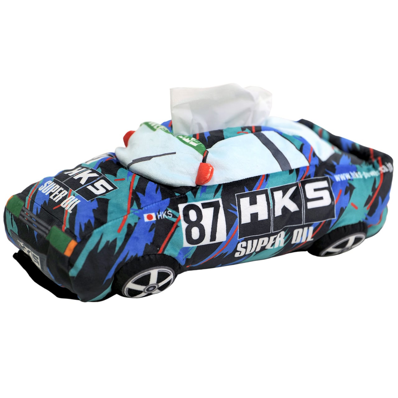 HKS TISSUE HOLDER OILCOLOR RACING CAR No.596