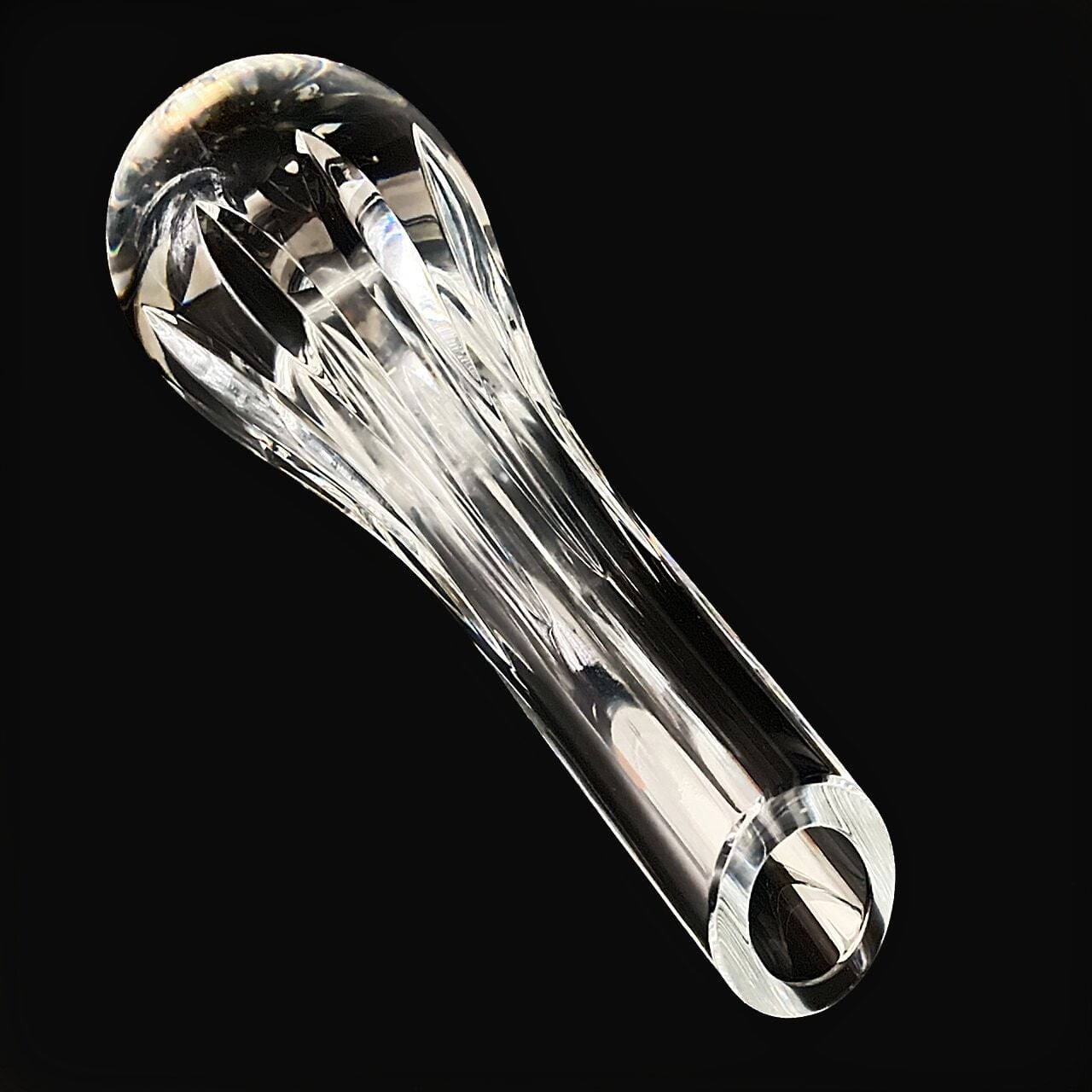 バカラ Baccarat フランス クリスタルガラス 花瓶 フラワーベース 23.5
