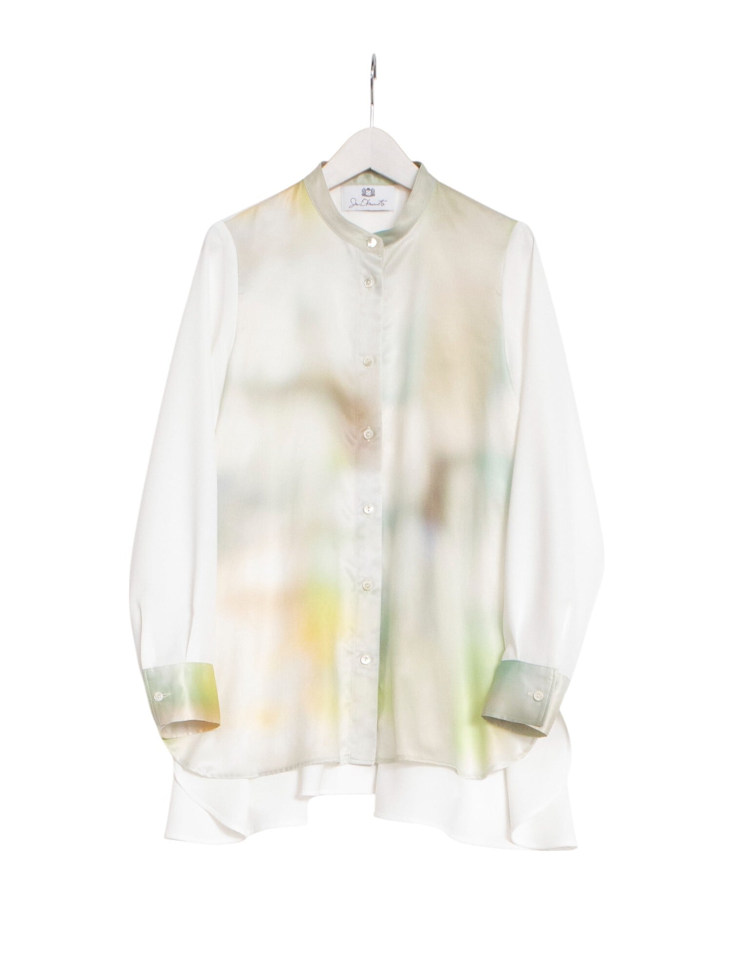 elu. オーロラブラウス　ホワイト　白　M オーロラのように揺らめくブラウス | CH-33132_IVORY | JUN OKAMOTO