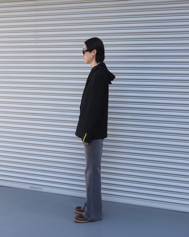 double-breasted tailored jacket