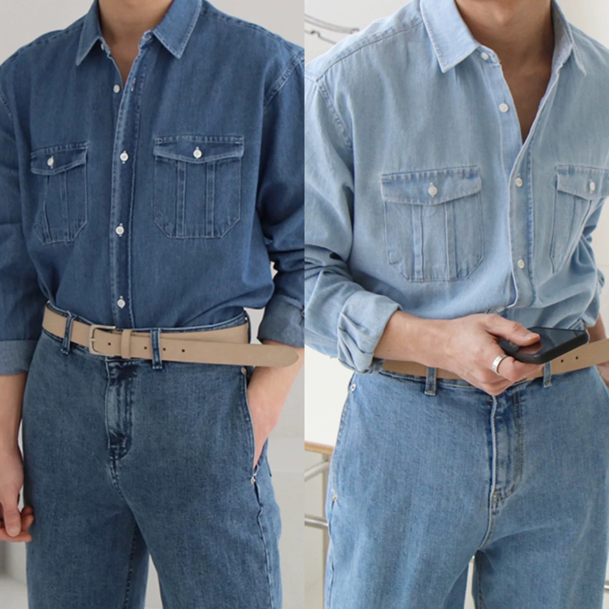 デニムシャツジャケット