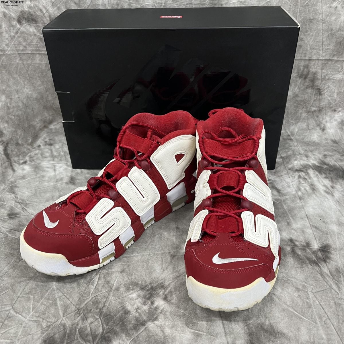 Supreme×NIKE/シュプリーム×ナイキ AIR MORE UPTEMPO/エアモア